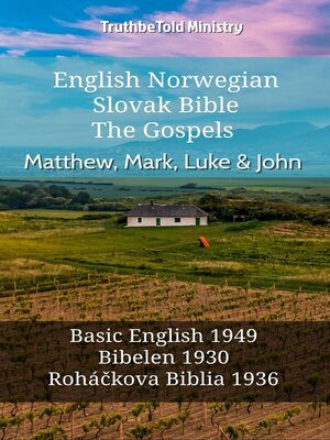 cover image of English Norwegian Slovak Bible--The Gospels--Matthew, Mark, Luke & John